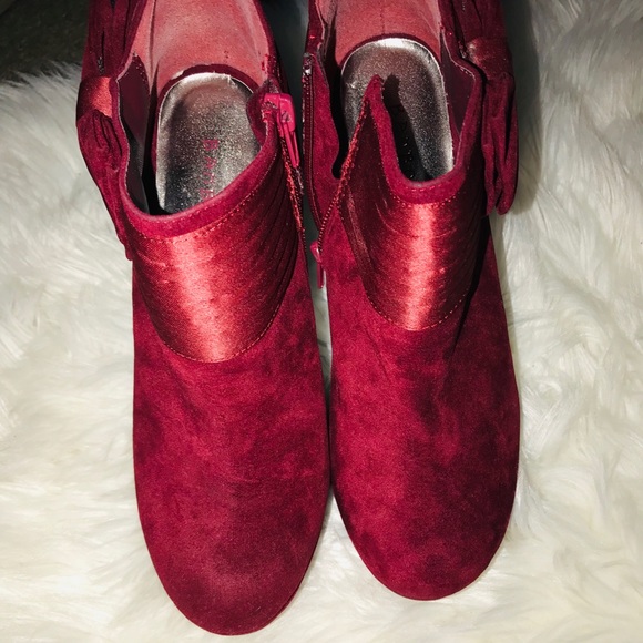 Burgundy booties - Picture 3 of 4